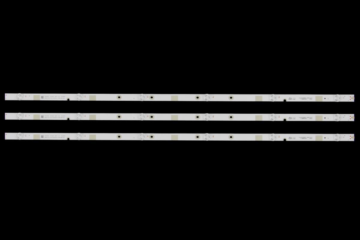 Led backlight strip for tv  HISENSE 40" set 3pcs x SJ.HO.D4000601-3030ES-M-HF 1.14.HBMD400002