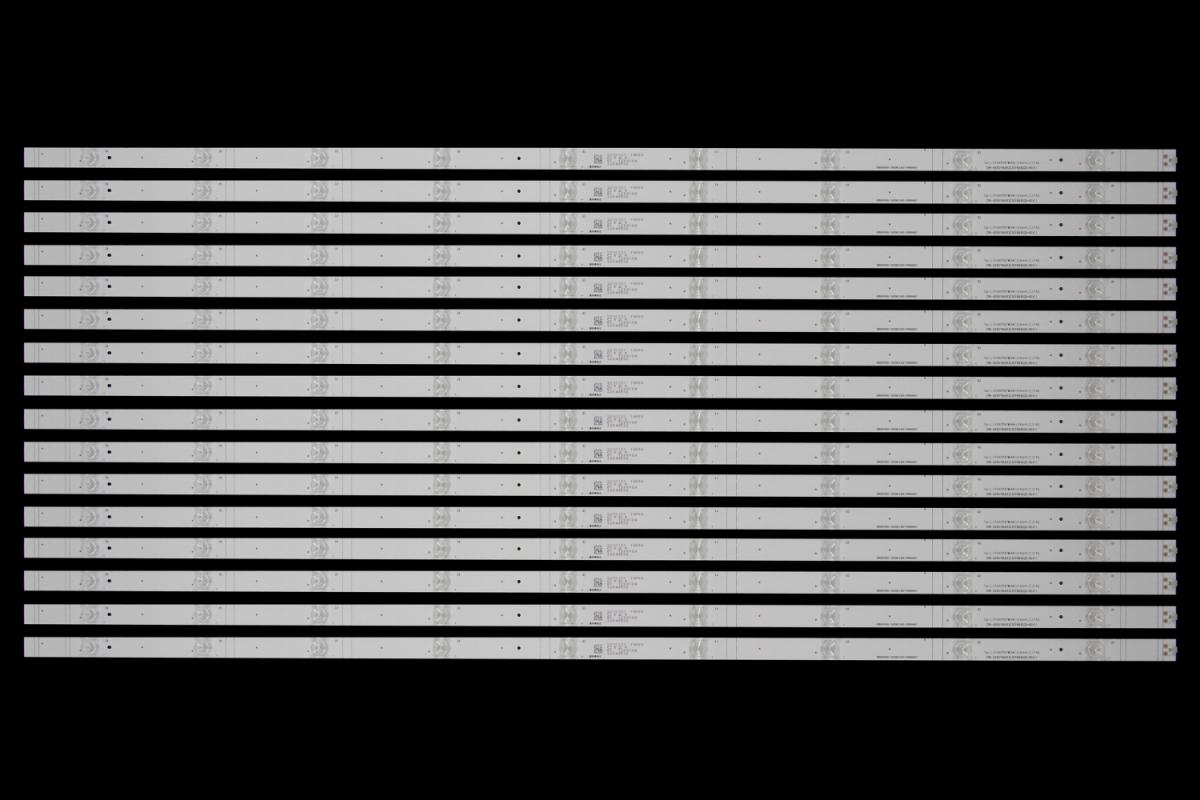 Led backlight strip for tv  HISENSE 85" set 16pcs x CRH-BX85V8U813030T160902D-REV1.1   HD850V8U81-2020021302-SVH850A07