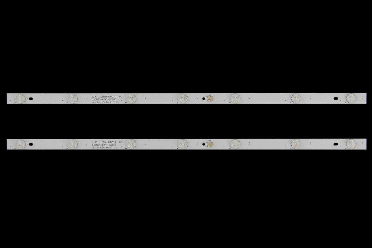 Led backlight strip for tv  Philco 28" set 2pcs x 1.30.1.280N91003R 280N91M02X7-C0050