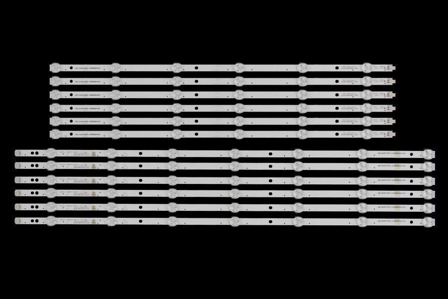 Led backlight strip for tv  SUNNY 55" set 6R+6L x L:6501L604R00010 , 6501L495L00010,  08-55C-3528-604X10-R-0111C , 08-55C-3528-495X10-L-0111C, HL-2A550A28-0601L-01 A3 6*13, 8D2A-550A-280610,HL-2A550A28 -0701R-01 A3 6*13, 8D2A-550A-280710 R:6501L604R00010 , 6501L495L00010,  08-55C-3528-604X10-R-0111C , 08-55C-3528-495X10-L-0111C, 8D2A-550A-280610,HL-2A550A28 -0701R-01 A3 6*13, 8D2A-550A-280710