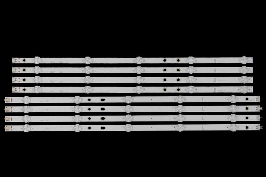 Led backlight strip for tv  VIZIO 50" set 4R+4L x LB50069 V1_02,  LG50069 V0_02, 81010,  11894A, 11895A