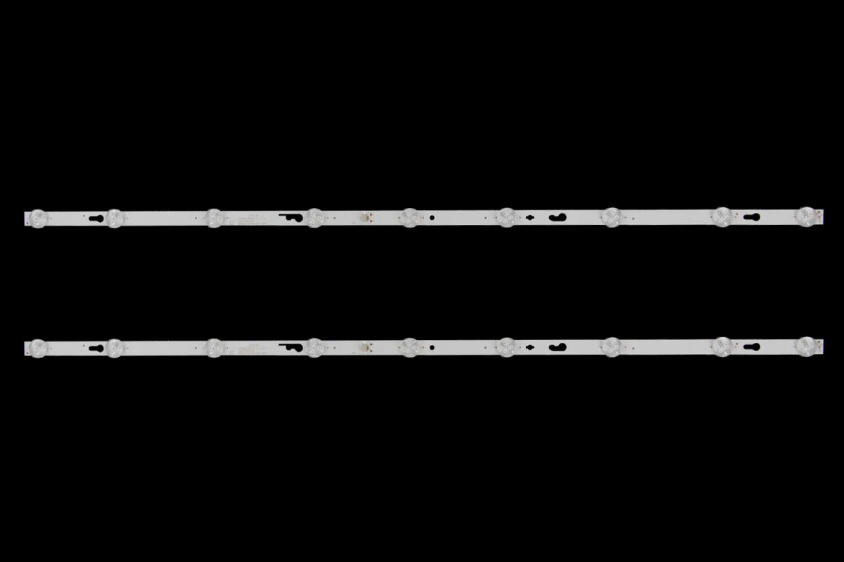 Led backlight strip for tv  THMSON 40" set 2pcs x 303TC400032E    TCL40D09-ZC22AG-06E 9S1P     4C-LB400T-ZC1