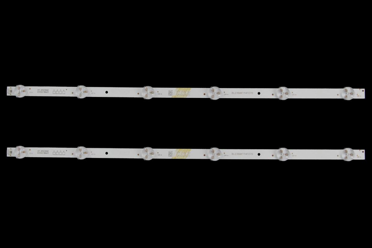 Led backlight strip for tv  HISENSE 24" set  x HY-AY236A2 B306218A23 BL236AK1141070