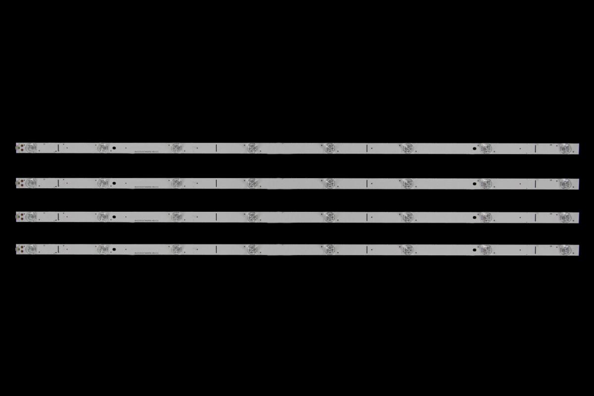 Led backlight strip for tv  HISENSE 43" set 4pcs x CRH-BK43S33030T04087BG-REV1.3 I