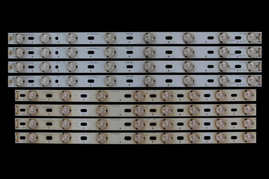Led backlight strip for tv  KONKA 42" set 4R+4L x RF-KJ420B32-0801R-01, RF-KJ420B32-0801L-01, 35016698, 35016699