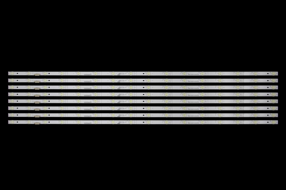 Led backlight strip for tv  HISENSE 50" set 8pcs x JHD500X3U51-TAB1+2019112601+SVH500AD5  CRH-BX50X3303016089AFREV1.6  E493538  21979500  1220400