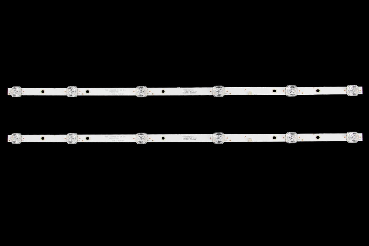Led backlight strip for tv  HISENSE 32" set 2pcs x NRK-320DA22-05-2W 2X6 F73320DT151  L12A6V7W3 S1X4 013936 220804