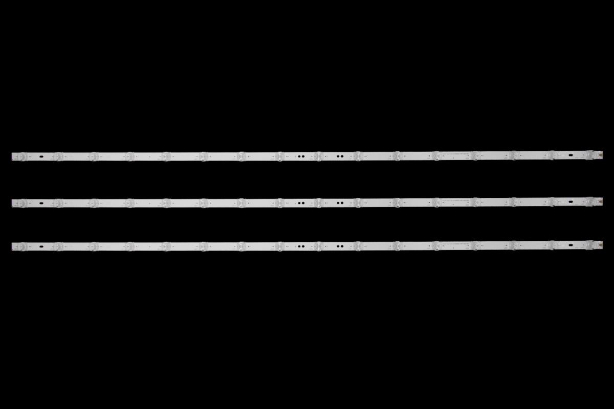 Led backlight strip for tv  HISENSE 55" set 3pcs x HD550X1U84-T0L2+2019092001+APT-HXLB19093