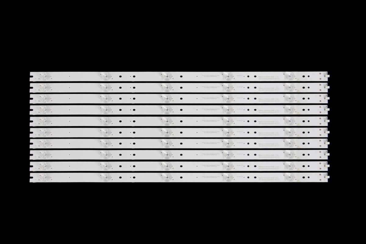 Led backlight strip for tv  HAIER 55" set 10pcs x  CRH-B55K52303005106AG-REV1.3 I
