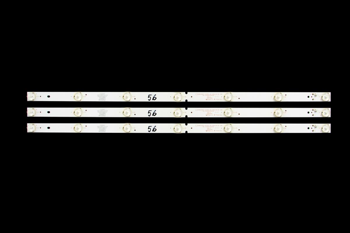 Led backlight strip for tv  VOX 32" set 3pcs x  KSKK32D07-ZC21FG-04  2016-08-09 7S1P PN:303KK320036   C22/D/7 125-130/2.9-3.0 2010023005-1  161109B3 21004871 KK320M02   / 303KK320032 KSKK32D07-ZC21FG-01  2015-08-127S1P