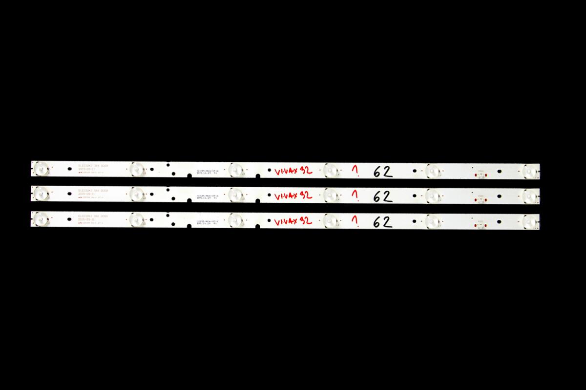Led backlight strip for tv  VIVAX 32" set 3pcs x  DLED32KJ 3X6 0009 2015-09-11   C55/M04/VF16 2015.10.29