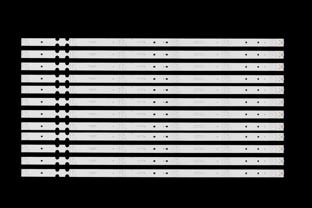 Led backlight strip for tv  RCA 65" set 12pcs x  CCO2650D610V02-A 650D 6X12 6S1P 1810  CCO2650D610V02-A 650D 6X12 6S1P 1810