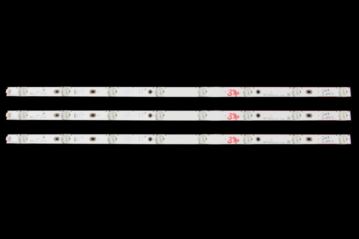 Led backlight strip for tv  TCL 32" set 3pcs x  TCL_ODM_32_UMC_3X8 2013_10_16_V1 XF5XZY 4C-LB320T-YHC