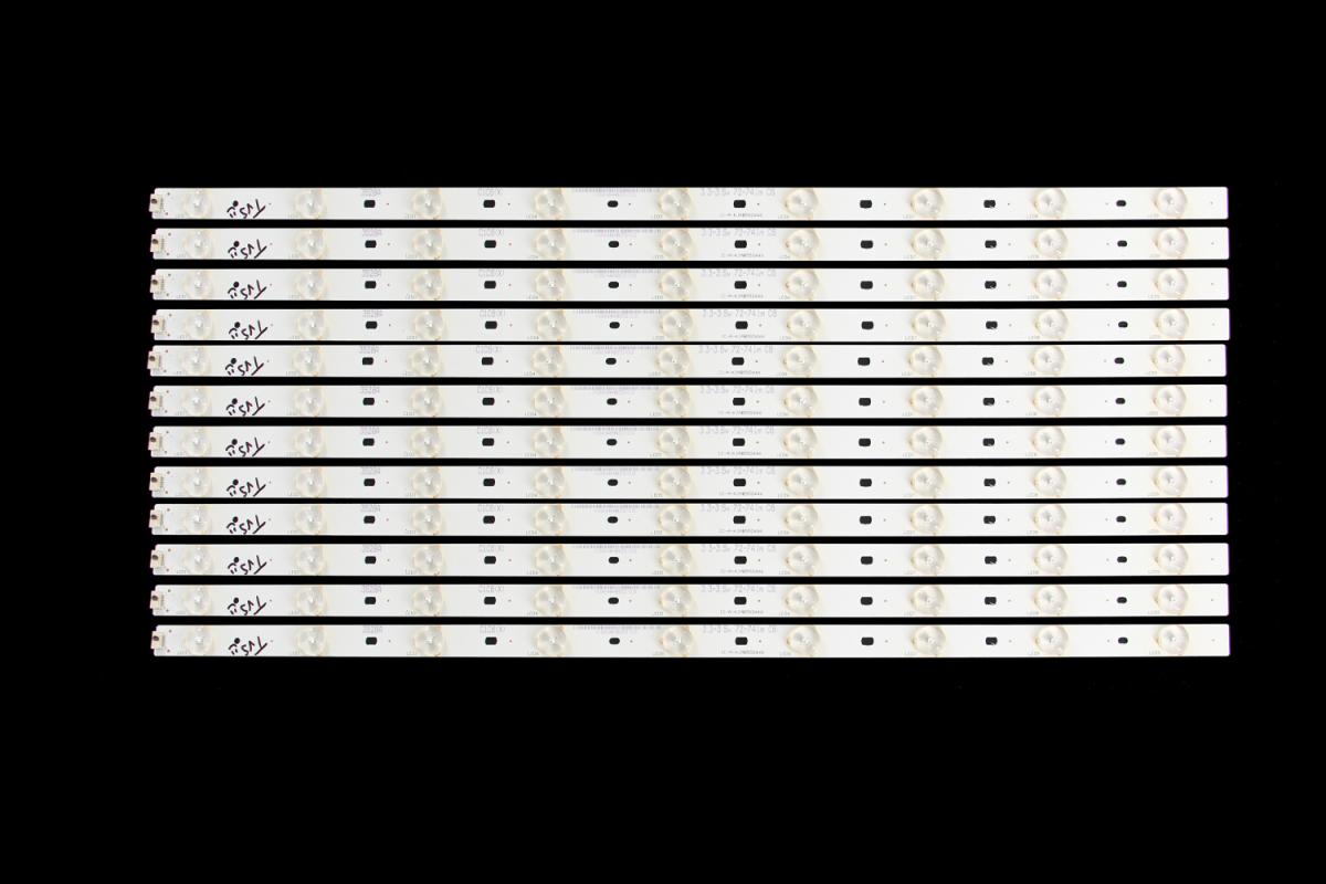 Led backlight strip for tv  RCA 55" set 12pcs x IC-A-KJAB55D446 sj-IC-A-KJAB55D446