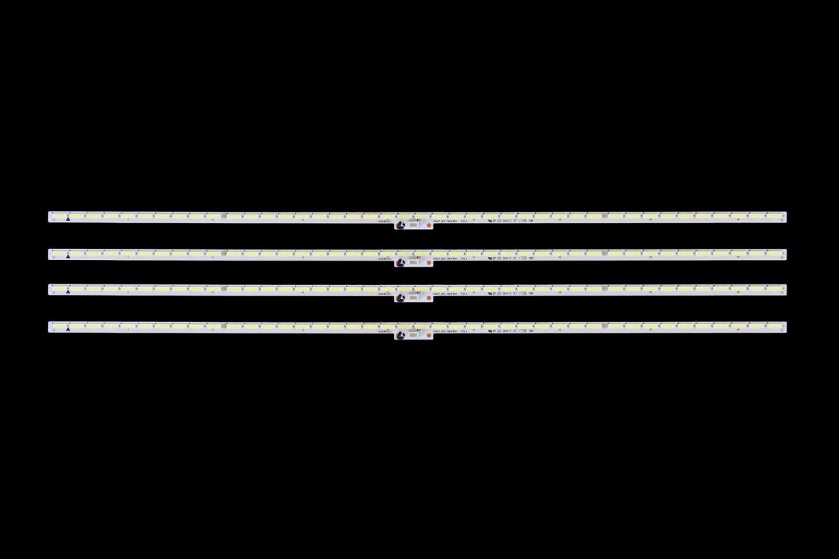 Led backlight strip for tv  HISENSE 65" set 4pcs x RSAG7.820.7466/ROH HE650K5U51