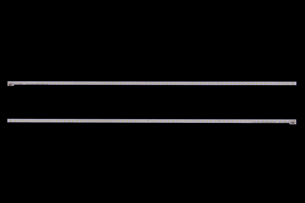 Led backlight strip for tv  TCL 43" set 1R+1L x R:E1T35V4Q 60916 210BZ68ERB4014H03X AOE2 3  NS-43'' A082-R APT-GLB1501R-A1.1
L:E1T35V4Q 60916 210BZ68ELB4014H03X AOE2 3 NS-43'' A082-L APT-GLB1501L-A1.1