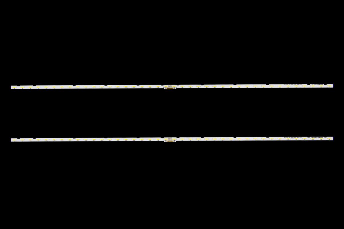 Led backlight strip for tv  SAMSUNG 55" set 2pcs x AOT_55NU7100_2X40_3030C_d6t-2d1_20S2P REV.5      V8N4-550SM0-R1     BN96-46033A